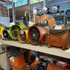 現場や工場などで活躍する送風機・扇風機など各種お取扱いございます。税込