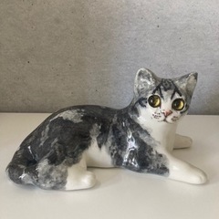 【ネット決済】猫置物　　ケンジントンキャット