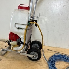 移動式キャリー付！ホース20m ロビン きりふじ 背負動噴 ワンダー4 4