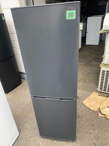 NO80❗️ 配送無料　2021年式 冷蔵庫 グレー IRSE-16A-HA [幅47.4cm /162L