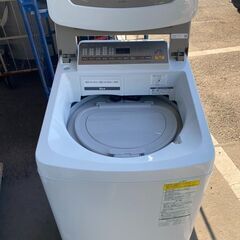 NO 90❗️ 北九州市内配送設置無料 NA-FD80H5-N 縦型洗濯乾燥機 シャンパン [洗濯8.0kg /乾燥4.5kg /ヒーター乾燥(水冷・除湿タイプ) /上開き]