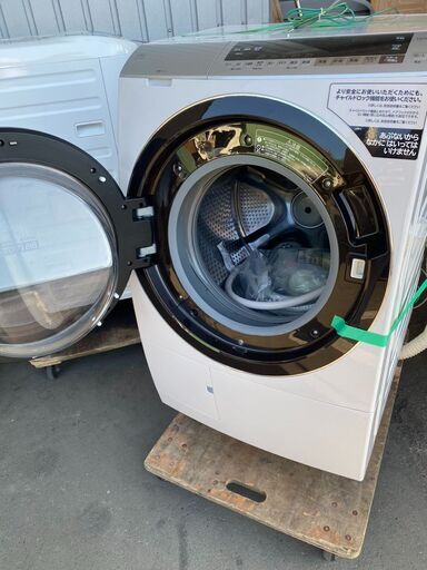 NO 88❗️北九州市内配送無料店 2020年式 日立 HITACHI BD-SX110EL N [ドラム式洗濯乾燥機 ビッグドラム 11kg 左開き ロゼシャンパン]