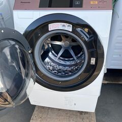 NO87❗️ 北九州市内配送無料店パナソニック 10．0kgドラム式洗濯乾燥機(