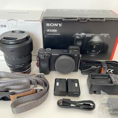 美品/値下げ】SONY α6400（シャッター数3780） + TAMRONレンズ 11-20mm 