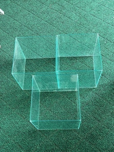 4面アクリルBOX3個セット②