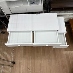 ライティングミラー 中屋家具 椅子付き 蛇腹 ライティングデスク 