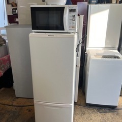 近隣送料無料!! 絶対お得!! Panasonic 3点セット 冷蔵庫＆電子レンジ＆ジャー炊飯器 
