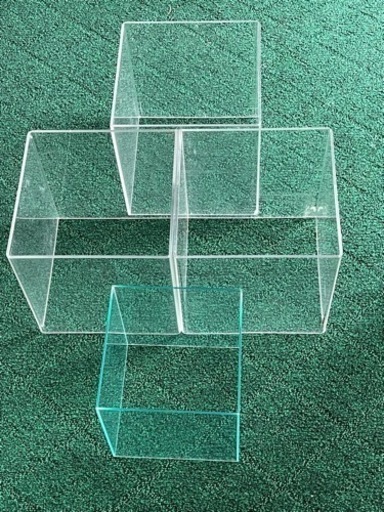 4面アクリルBOX4個セット③