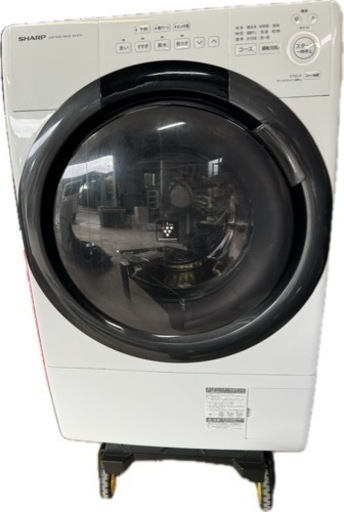 【2022年式】家電 生活家電 洗濯機　ドラム式洗濯機　シャープ