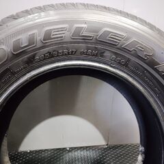 BS BRIDGESTONE DUELER H/L 850 265/65R17 17インチ 夏タイヤ 4本 19年製 バリ溝 エクストレイル ハリアー レクサスNX等　(VTH947)