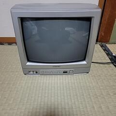 電源の付かない　AIWA　ブラウン管テレビ　１４型　２００３年製造