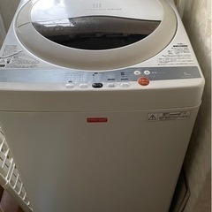 【再投稿】2013年式　TOSHIBA洗濯機