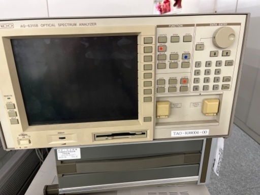 光スペクトラムアナライザ (ジャンク品)