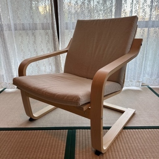 【ほぼ新品】IKEA ポエング ローバック