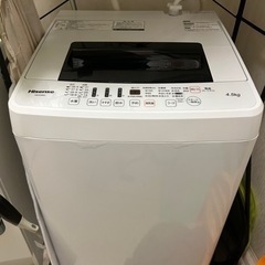 　5／30受渡》2018年　説明書付き　洗濯機