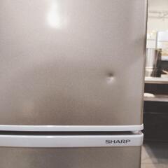 【配達可】冷蔵庫 シャープ  128L  2019年製 クリーニング済 管理番号:11605