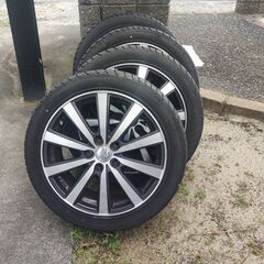 17インチ ENKEI SMACK 17x7J PCD114.3 5穴 +48 215/45 17