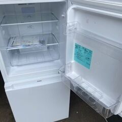 NO77❗️ 福岡市内配送無料 2022年式 冷蔵庫 ホワイト JR-NF121A [2ドア /