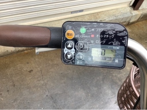 373 パナソニック新機種電動アシスト自転車viviDX26インチブラウン