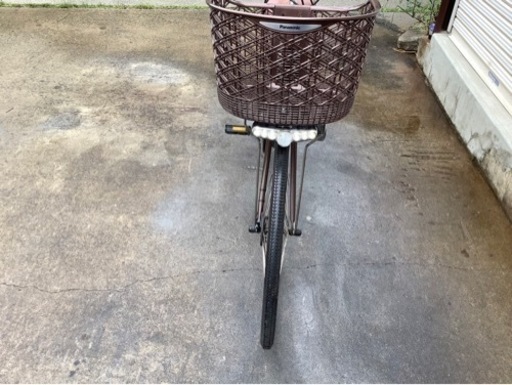 373 パナソニック新機種電動アシスト自転車viviDX26インチブラウン