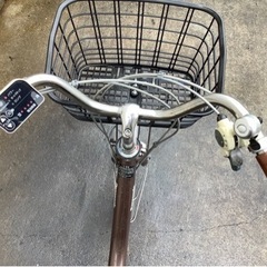 376 パナソニック最新機種電動アシスト自転車vivi20インチウスブラウン