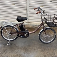 376  パナソニック最新機種電動アシスト自転車vivi20インチウスブラウンボディー 376 パナソニック最新機種電動アシスト自転車vivi20インチウスブラウン