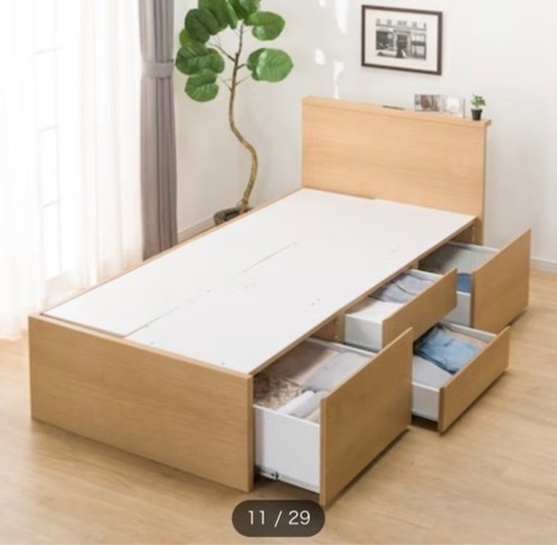 家具 ベッド シングルベッド