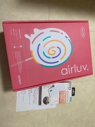 エアラブ4 新品未使用　ロリポップ　オーツラテ　モバイルバッテリー付