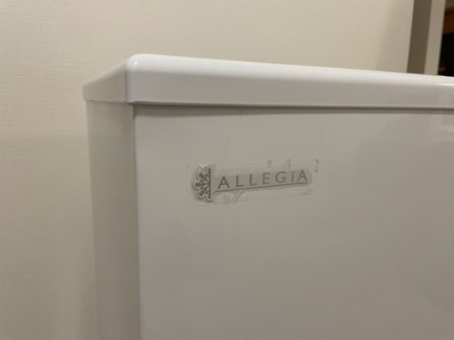 お取引中】アレジア 冷凍庫 サブ冷凍庫 - 冷蔵庫 