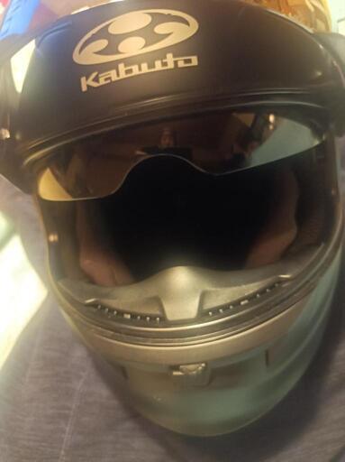 再度値引しました。　kabuto  フルフェイスヘルメット新品同様