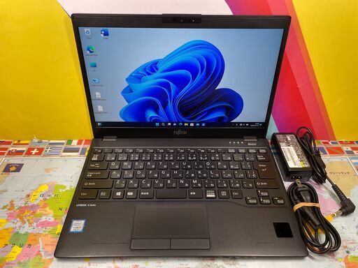 JC0451　富士通 LIFEBOOK U939/B LTE搭載 第8.5世代 軽量 極美品　ノートパソコン