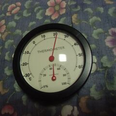 壁掛けタイプ 温度計 ＆ 湿度計 （thermometer ／ ...