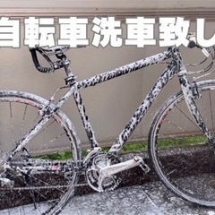 あなたの自転車をピカピカに洗車します！の画像