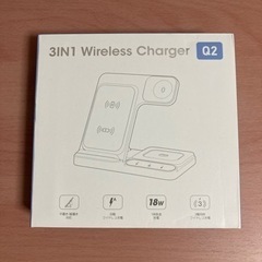 ⭐️3in1 ワイヤレスチャージャー 新品未使用 iPhone ...