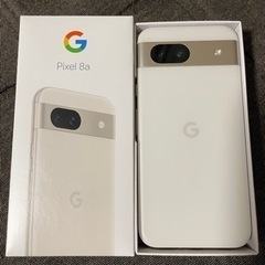 【ネット決済・配送可】Google pixel 8a ホワイト1...
