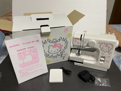 JANOME KT-35 コンパクトハローキティミシン