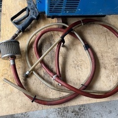 取引中【ジャンク】ヤンマーエンジン式防音高圧洗浄機セット