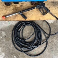 取引中【ジャンク】ヤンマーエンジン式防音高圧洗浄機セット