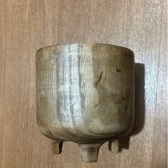 値下不可 新品 FARM Dasa17 鉢カバー 木製