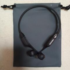 ショックス Shokz ワイヤレス骨伝導イヤホン OpenRun（オープンラン） Bluetooth対応/IP67防塵・防水/DSPノイズキャンセリングマイク搭載 ブラック