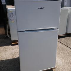 USED【Comfee'】ノンフロン冷凍冷蔵庫2022年90L