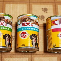 【ネット決済・配送可】犬のエサ（ペディグリーチャム）缶詰　成犬用
