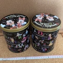 ディズニー缶 2個セット