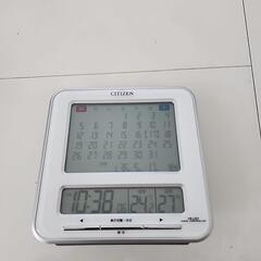 シチズン　デジタルカレンダー時計