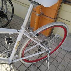 ☆21テクノロジー/クロスバイク/ホワイト/№354☆