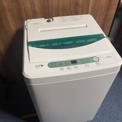 2019年式　4.5kg ヤマダ　縦型洗濯機　YWM-T45A1