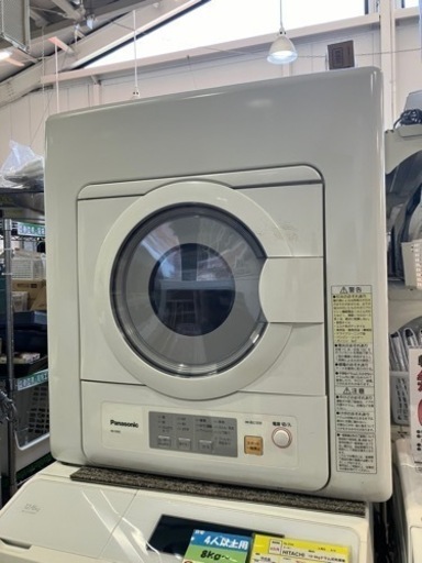 6/22値下げしました！オススメ 2020年製 Panasonic パナソニック 5kg衣類乾燥機 NH-D503 NO.2463