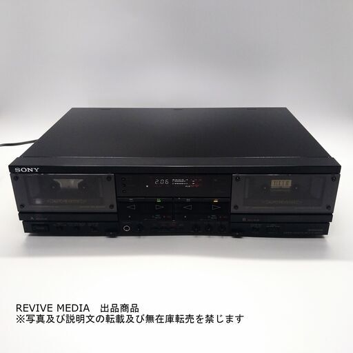 完全整備・1年保証】 SONY TC-WR900 ダブルカセットデッキ SONY