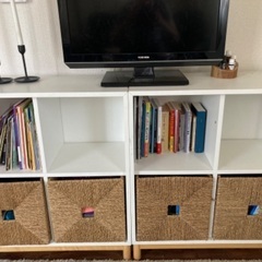 IKEA tv stand and shelf