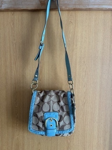 【中古美品】COACHのショルダーバック